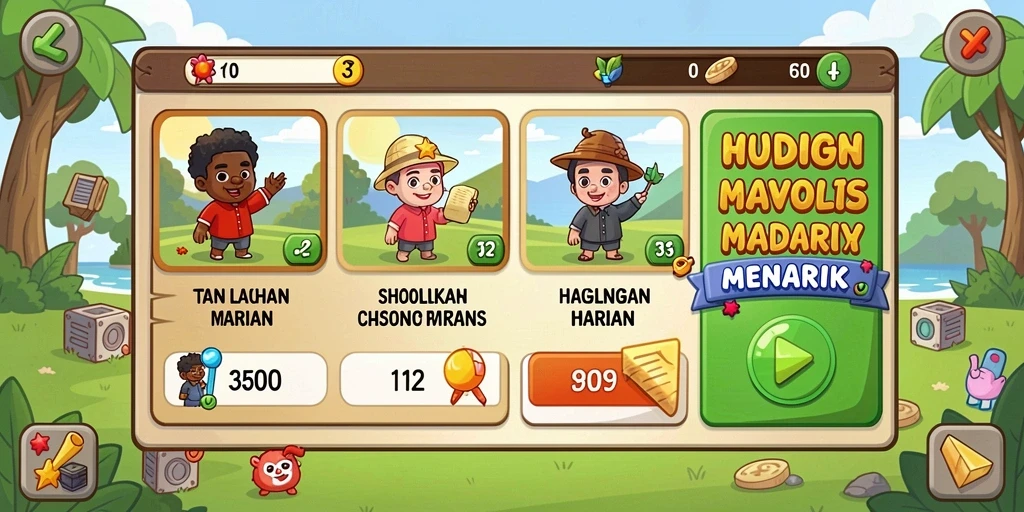 glory777 - Screenshot menampilkan karakter baru yang bisa dimainkan.
